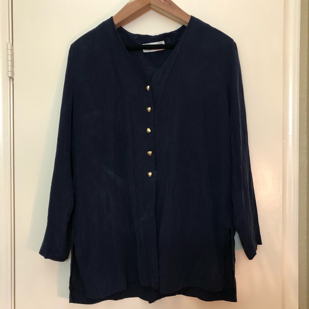 Vintage flowy blazer